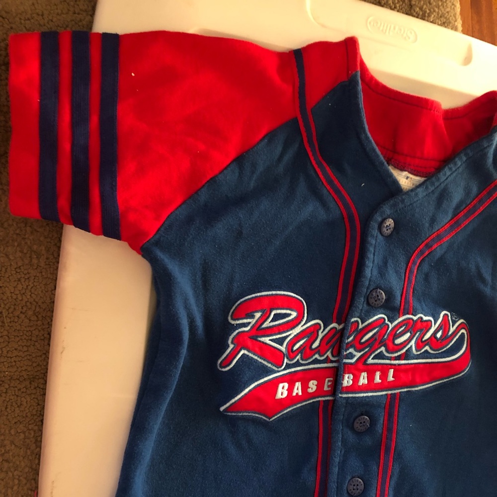 Texas Rangers baseball jersey by Adidas - soft! - Picture 6 of 8